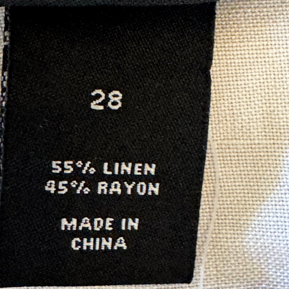 White Linen Blend Moto Jacket Lane Bryant NWT New Size 28 - Picture 6 of 11